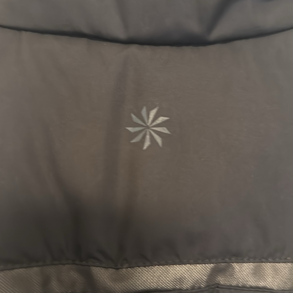 Athleta Solid Black So Down Puffer Vest - image 3